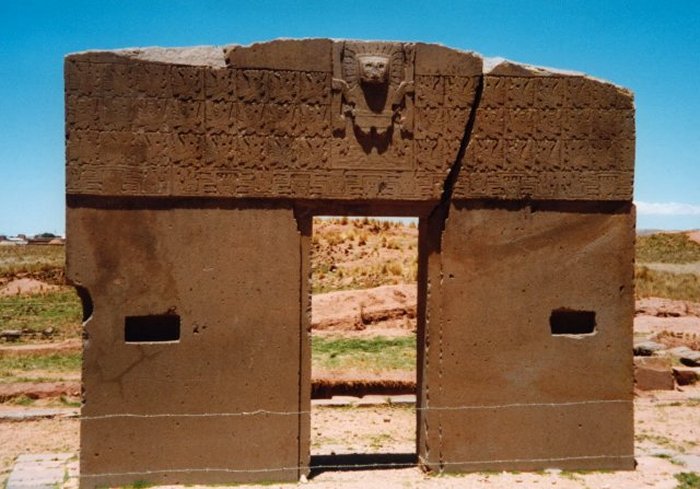  Tiahuanaco - There have been many historical figures (Incans and Spaniards) from the era of the Spanish Conquistadors that stated that the Incas kept a well guarded secret of underground tunnels criss-crossing Bolivia and Peru. They also attested that those ancient tunnels hundreds of miles long were built by unknown people many years before them!