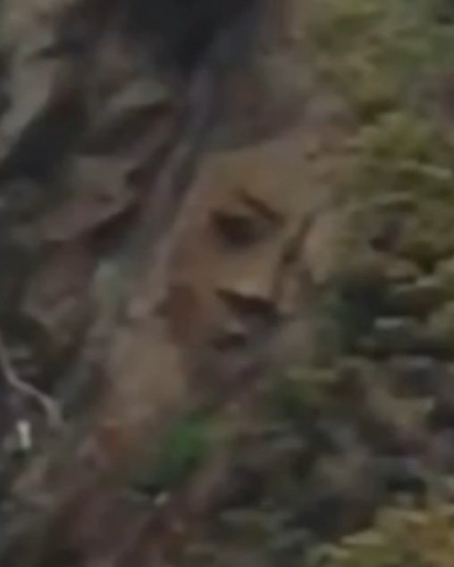 Unexplained Mystery Of Giant Face Found Carved Into A Mountain On A