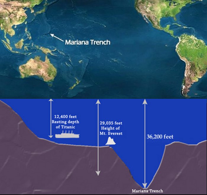 Mariana Trench: Deepest Part Of The World’s Oceans | MessageToEagle.com