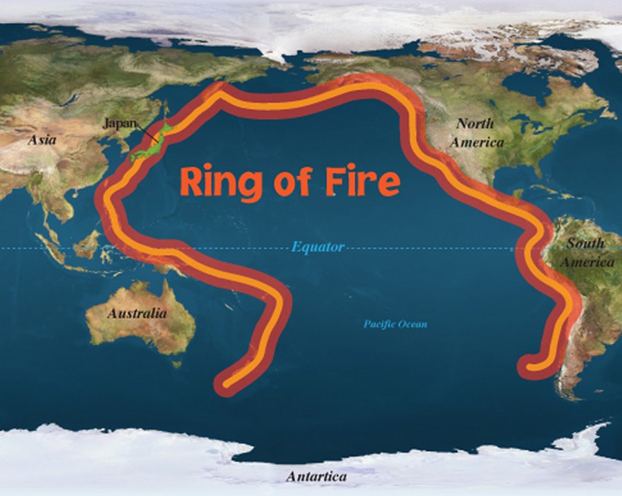Around 75 Of The Volcanoes On Earth Are Found In The Pacific Ring Of Around 75 Of The Volcanoes On Earth Are Found In The Pacific Ring Of