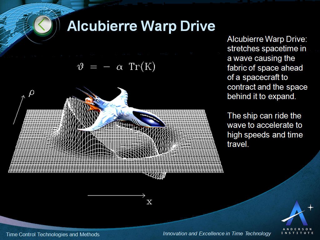 Warp Speed Chart