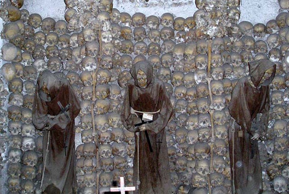 Bizarre Ancient Capuchin Crypt 'Decorated' With The Bones Of 4,000