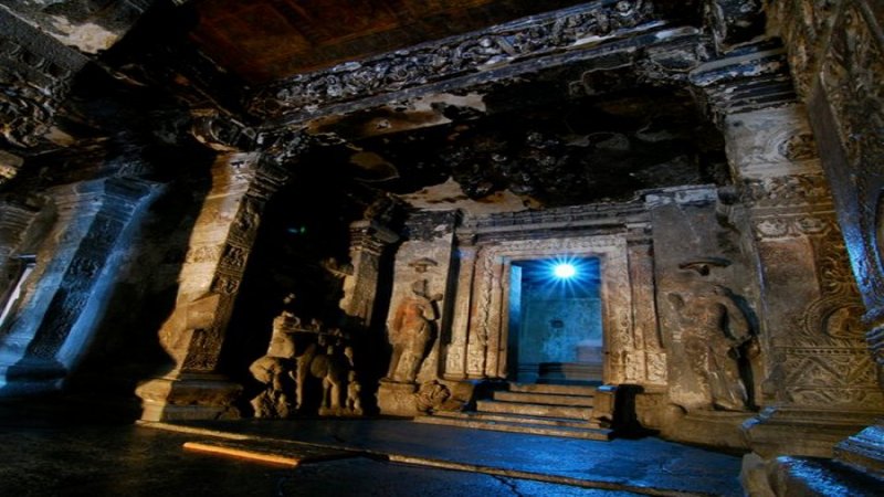 Gigantic Kailasa Temple Emerging From A Mountainside: Engineering Marvel Of India’s Master Builders