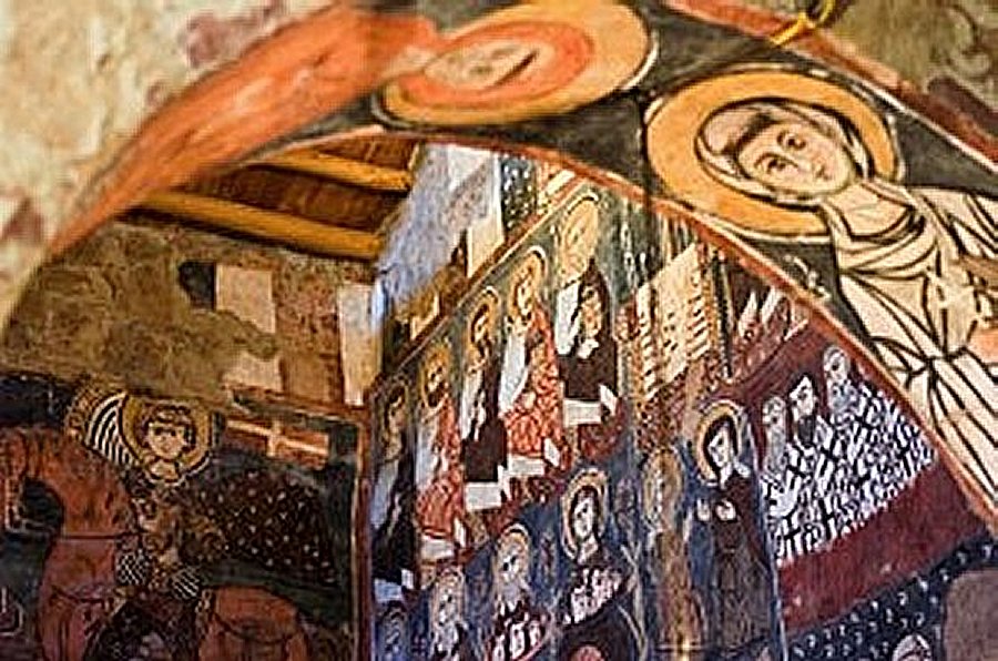 Mar Musa's frescoes