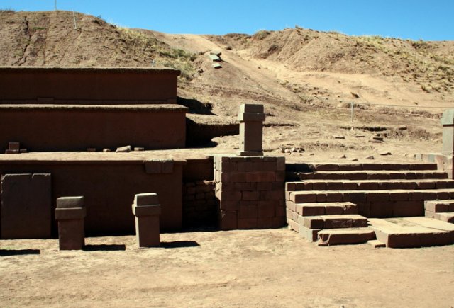 pyramid in Bolivia
