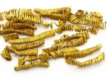 Gold spirals found in Denmark