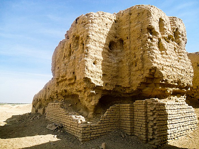 Part of the ziggurat at Kish