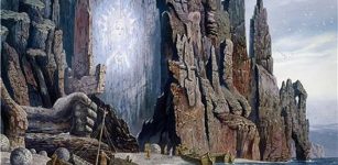 Hyperborea or Atlantis mystery ruins