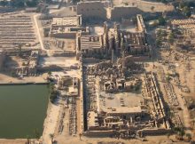 Karnak Temple from the air