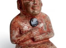 Olmec jade figurine