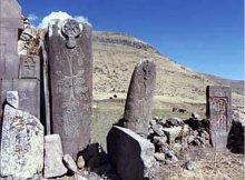 Vishap stones in Armenia