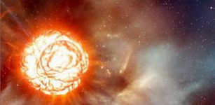An artist's impression of the supergiant star. Image credit & copyright: ESO