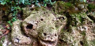 Sliven Bulgaria mysterious carving of animals