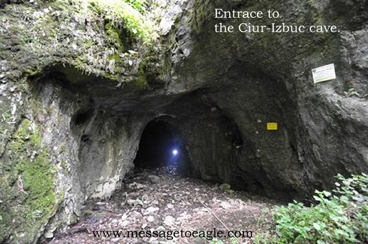 In the 1960s, about 400 footprints were discovered in a Ciur-Izbuc cave located in the Western Carpathians of Transylvania, Romania.