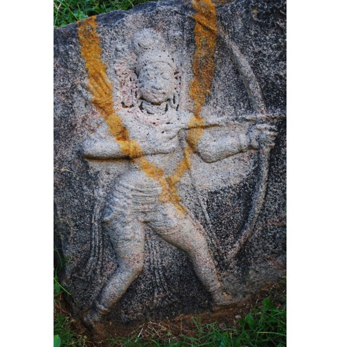 Olakkaravaadi hero stone 12th century AD, Tamil Nadu