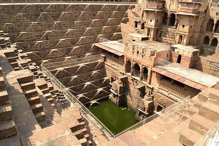 Chand Baori in Abhaneri, near Jaipur, Rajasthan.