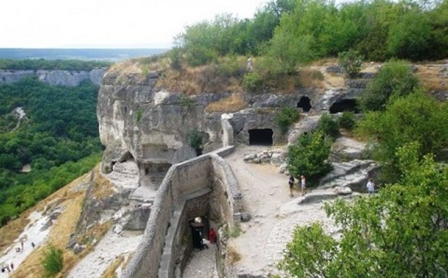 Mangup Kale caves