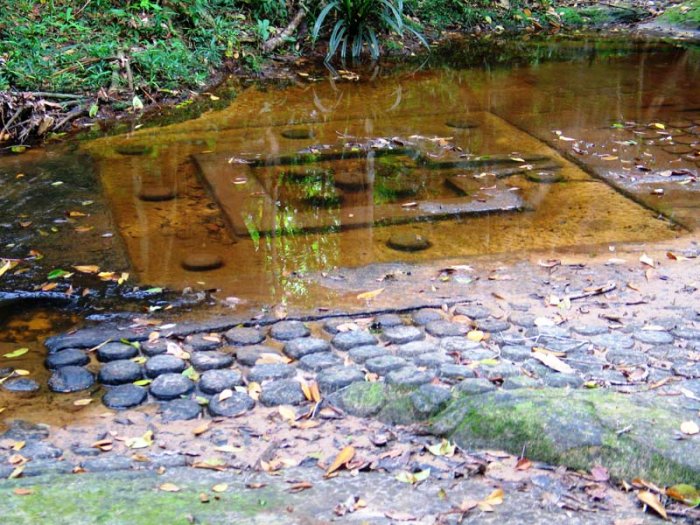 Shiva lingas in Cambodia