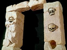 The Sanctuary of Roquepertuse and the Celtic Cult of the Head - skulls placed in niches of a French Celtic sacred site.