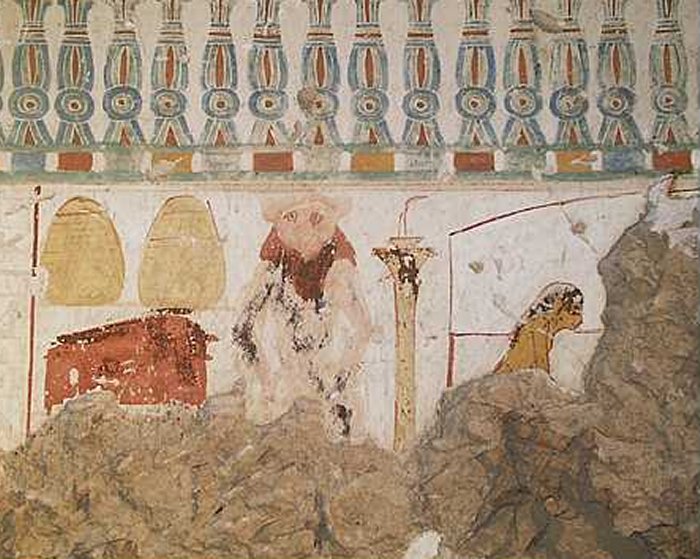 Scene from Theban Tomb 99