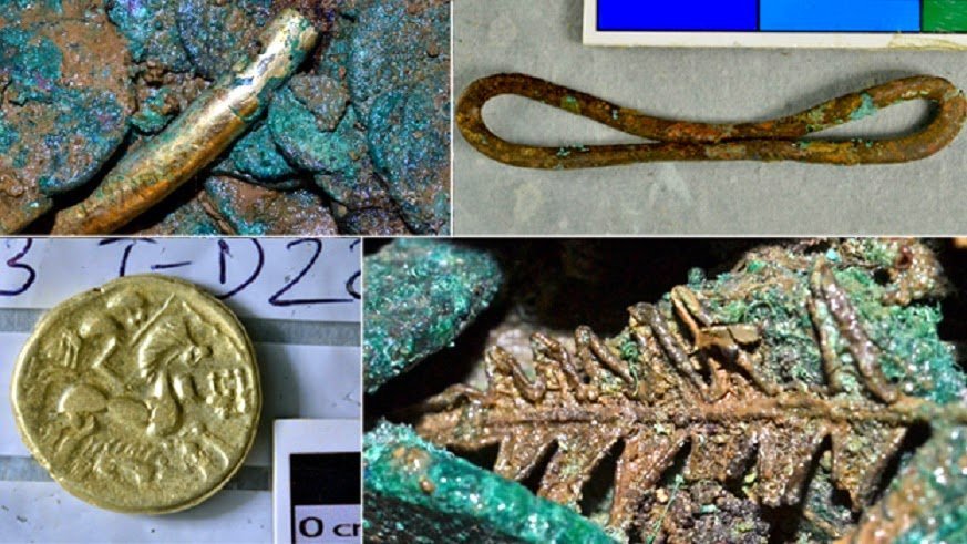 Celtic treasures. Credits: Jersey Heritage