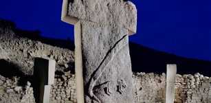 Archaeologically categorized as a site of the pre-pottery Neolithic A Period (c. 9600-7300 B.C.) Göbeklitepe is a series of mainly circular and oval-shaped structures set on the top of a hill.