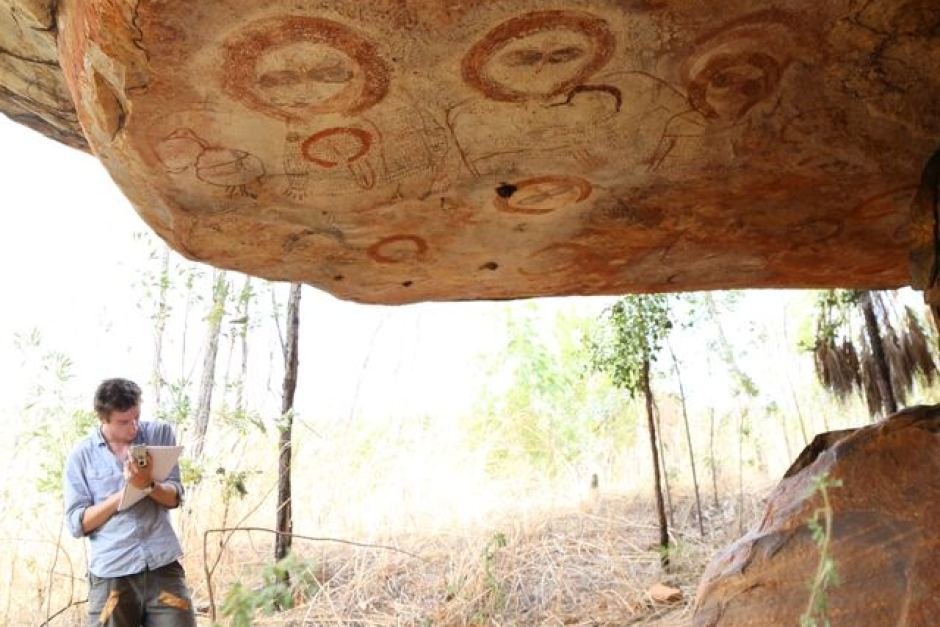 Aboriginal people are thought to have arrived in northern Australia up to 50,000 years ago. Supplied: Sven Ouzman