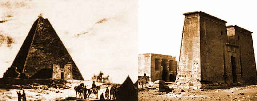 The oldest pyramids of Sudan are dated back to the eighth century BC. They were built near the modern Sudanese city of Karima, on the eastern bank of the Nile.