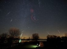 Leonid meteor shower