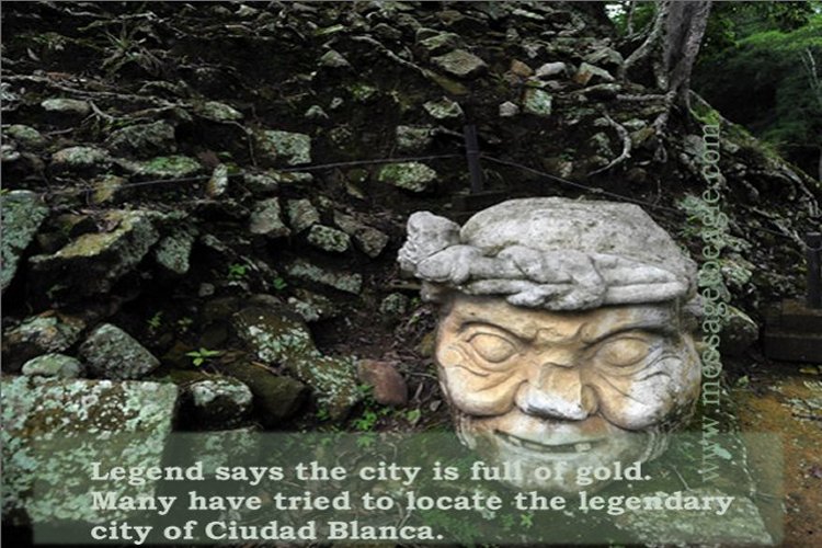 Mythical white city Honduras