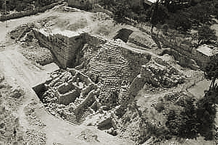 At the top of the eastern ridge of the City of David, Nehemiah and the returned exiles built a new city wall. Although they simply repaired the pre-existing walls elsewhere in the city, the wall just above the steep Kidron Valley was too damaged and too difficult to mend. So they relocated the eastern wall higher up the slope and, according to author Eilat Mazar, built it directly on top of a ruined wall of King David's palace (also known as the Large Stone Structure) and its massive rampart (known as the Stepped Stone Structure). Photo: Zev Radovan. Read more: https://www.messagetoeagle.com/nehemiahcityofdavid.php#ixzz3quTJ0E9N