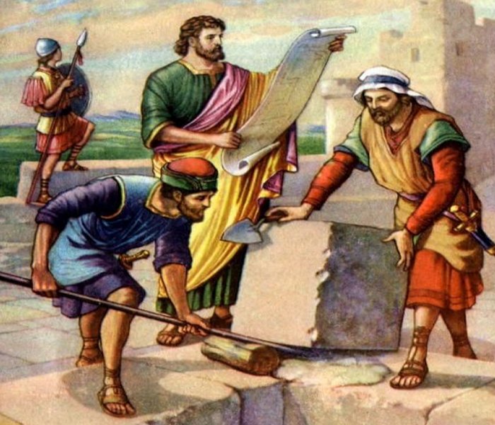 He gathered all the men of Israel to rebuild the wall in just 52 days and the people of Jerusalem were deeeply inspired by him.