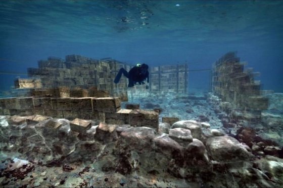 Underwater city of Pavlopetri