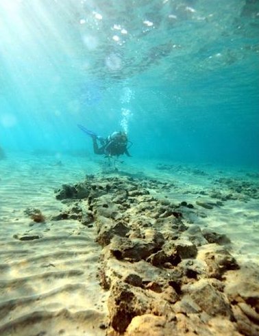 Underwater city of Pavlopetri