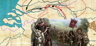 Dutch researchers say they have evidence for the first time that Julius Caesar set foot on what is now Dutch soil, annihilating two Germanic tribes in a battle which left around 150,000 people dead.