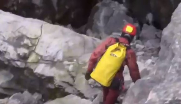 Mysterious caves in Chile