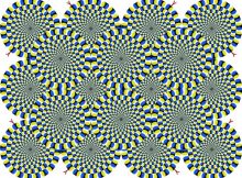 Dancing snakes illusion