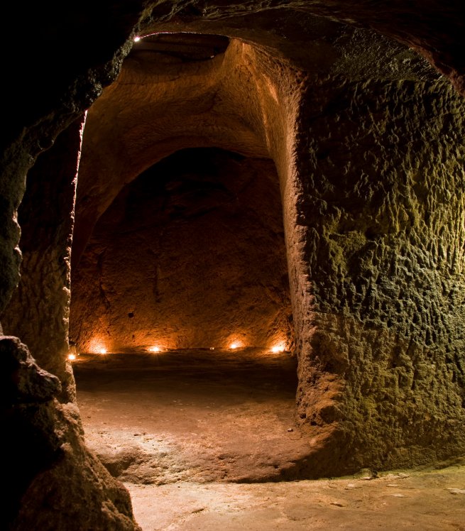 Gilmerton Cove, a mysterious network of caves and passages sprawling beneath Edinburgh. Credits: gilmertoncove.org.uk