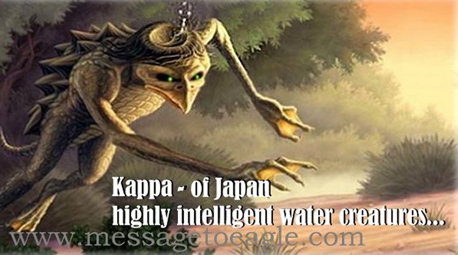 They are described in the old texts as web-footed bipeds with three hooked fingers on each hand, the centre digit being much longer than the others.