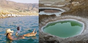 dead sea floating