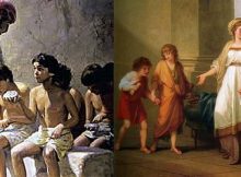 Ancient history facts children in ancient Greece