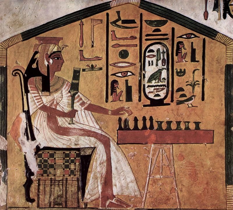 Senet board game
