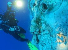 The shipwreck is thought to be used for trading purposes and is from the Minoan Civilization, which existed around 3650 to 1400 BC. AA Photos