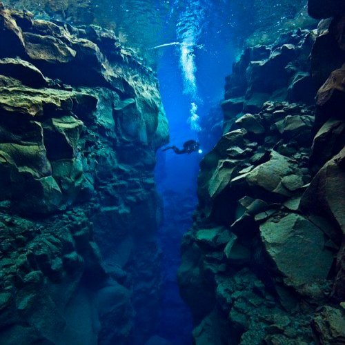 Underwater gap
