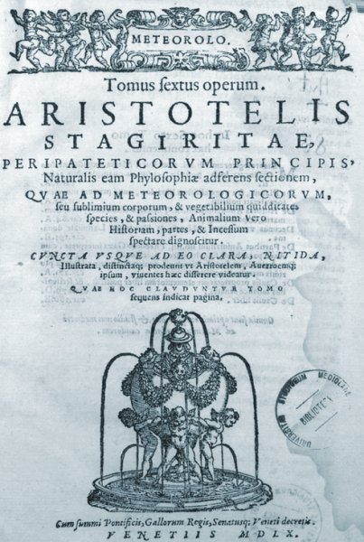 Aristotle's Meteorology