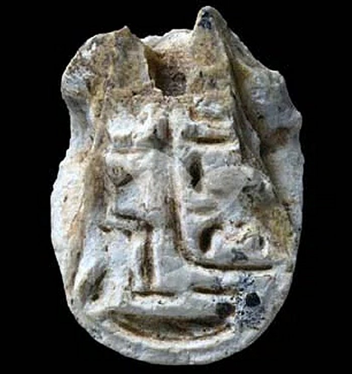 a 3,500-year-old Egyptian seal in the hills of Lower Galilee in northern Israel. Credits: Israel Antiquities Authority