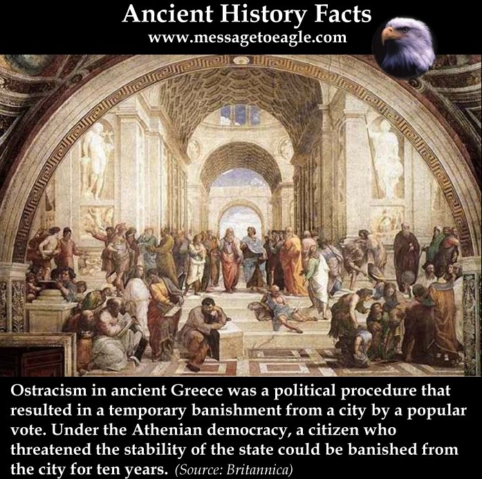 Ostracism: Political Practice In Ancient Athens - MessageToEagle.com