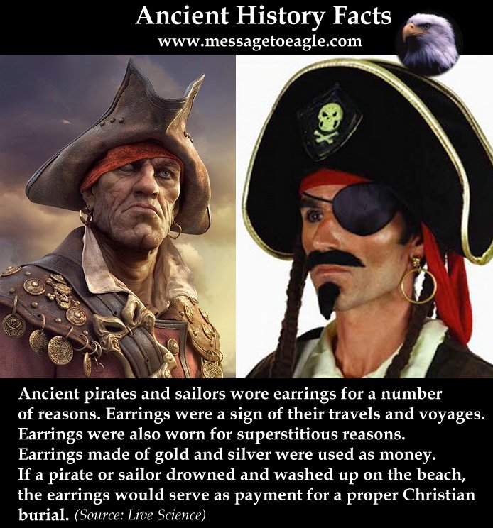 Why Did Pirates And Sailors Wear Earrings?
