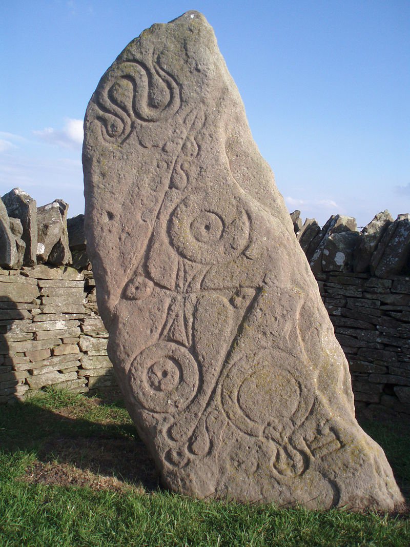 Scottish serpent stone