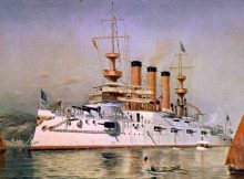 No one has ever established exactly what caused the explosion or who was responsible, but the consequence was the brief Spanish-American War of 1898. American sentiment was strongly behind Cuban independence and many Americans blamed the Spanish for the outrage. Photo source: MaritimeQuest.com